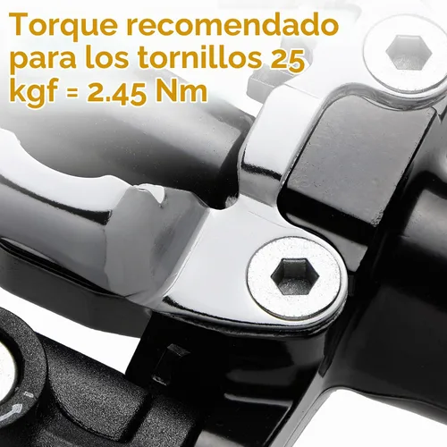 Vista 5 de Venzo Clips para dedos de bicicleta para bicicleta, adaptadores de pedal de bicicleta de ejercicio para interiores, compatible con pedal