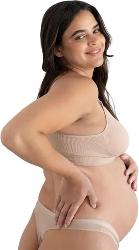 Vista 4 de Kindred Bravely Tangas de maternidad de algodón para mujer Tangas de maternidad debajo del vientre