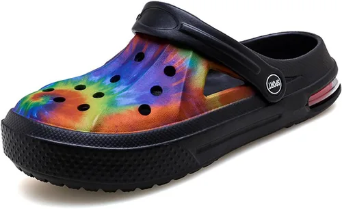 Vista 10 de Zuecos de jardín para mujer, zapatos informales, sandalias de playa, antideslizantes, para piscina, para el agua, para el hogar, calzado de verano