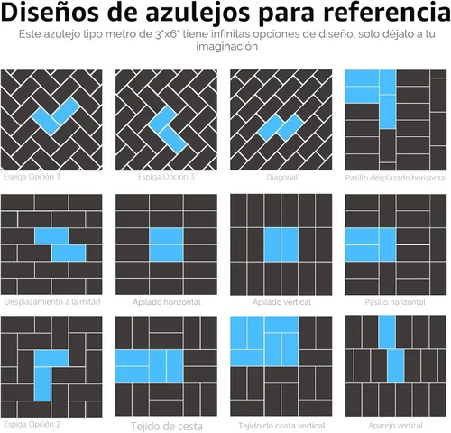 Vista 7 de Art3d Paquete de 102 protectores contra salpicaduras para despegar y pegar Granito blanco