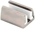 Vista 2 de C.R. LAURENCE HYD03BN CRL - Kit de guía de piso para puerta corrediza Hydroslide de níquel cepillado