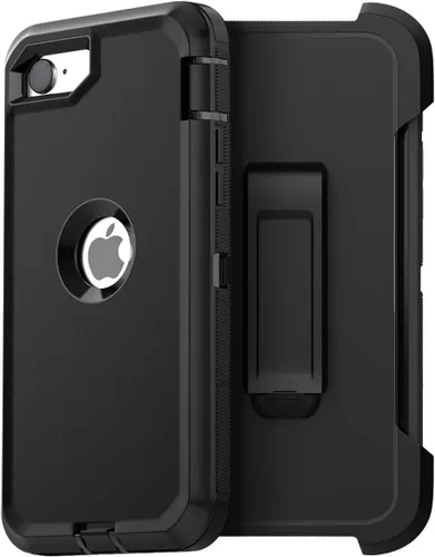 Vista 15 de AICase Funda para iPhone SE Case de 3ª y 2ª Generación, para iPhone SE 2022/2020 Protector de Pantalla Integrado Resistente Protección Antigolpes