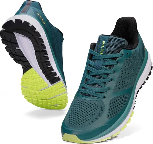 Vista 74 de Joomra Whitin - Tenis deportivos acolchados para correr para hombre