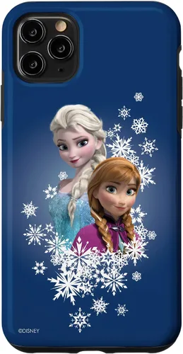 Vista 13 de Disney Frozen Anna and Elsa Sisters and Snowflakes - Carcasa para iPhone 17
