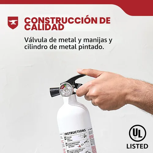 Vista 5 de Kidde Extintor de incendios para cocina, residencial, de un solo uso, 711A Extintor casero para pequeños incendios de aceite de cocina y grasa