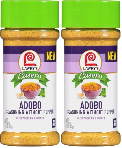 Vista 9 de Lawry's Casero Adobo Condimento sin Pimienta, 14.37 oz