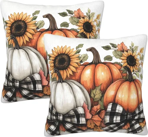 Vista 52 de Fundas de Almohada Flor de Pascua Dorada Copo de Nieve Navidad Xmas Juego de 2 Fundas de Almohadas Cuadradas Funda de Cojín Fundas de Almohadas