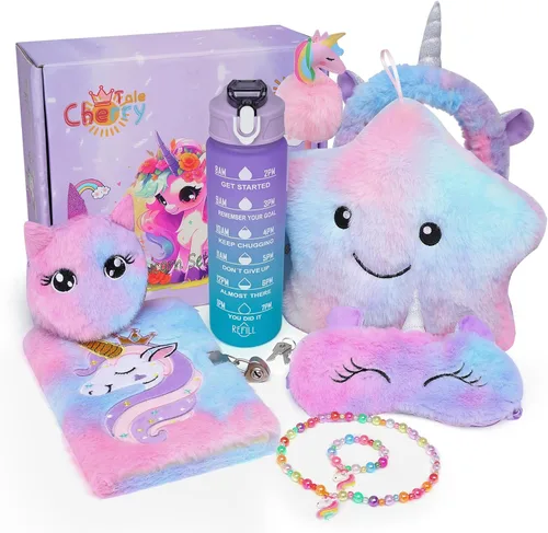 Vista 8 de Cherry Tale Regalos de sirena para niñas de 6 a 8 años, regalos de graduación de jardín de infantes para niñas de 4 a 6 años, juego de regalos