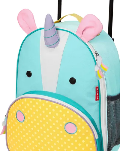 Vista 4 de Skip Hop Equipaje infantil con ruedas zoológico unicornio