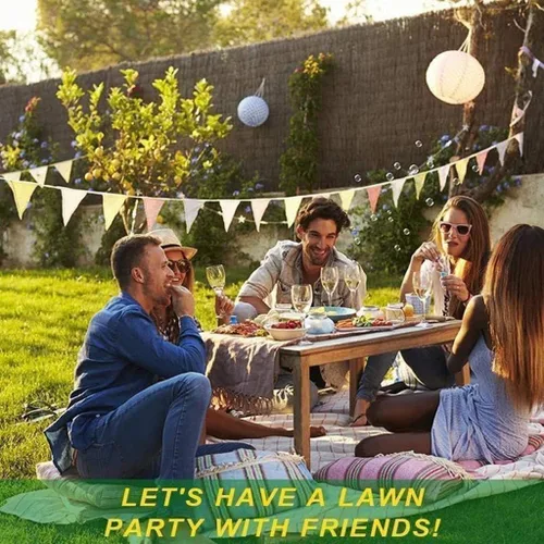 Vista 5 de Rollo de tapete de semillas de césped, tapete biodegradable para semillas de césped, manta de germinación de semillas de césped para cultivo