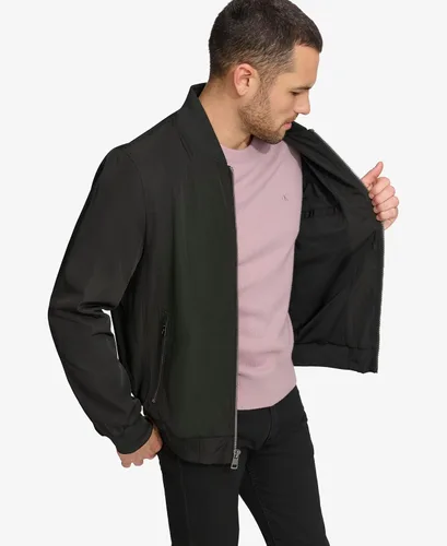 Vista 4 de Calvin Klein Chaqueta bomber ligera resistente al agua para hombre