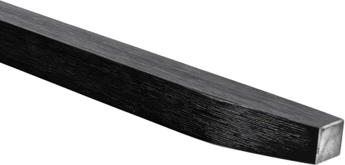 Vista 6 de DUHOME Mesa de comedor de madera negra de 47.2 pulgadas, mesa rectangular de madera maciza, mesa de comedor de cocina que ahorra espacio