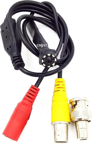 Vista 4 de CCTV HD 1080P 2MP Mini cámara de seguridad 2000tvl f3.0.236 in 90degree, 4-en-1 TVI/CVI/AHD/960H CVBS pequeña cámara de vigilancia, para 1080P