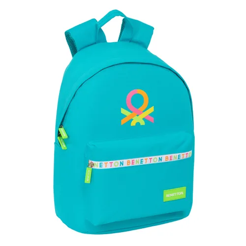 Vista 2 de Mochila para Portátil Benetton benetton Azul 31 x 41 x 16 cm
