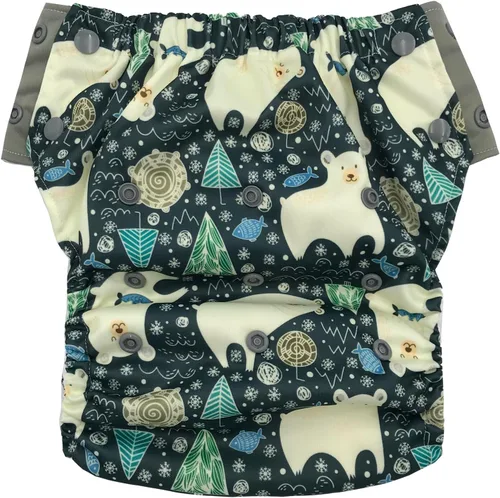 Vista 51 de EcoAble Pañal de entrenamiento reutilizable para ir al baño con inserto, pantalones de entrenamiento de tela diurna para niños pequeños y niños