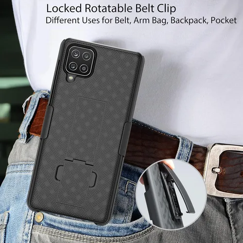 Vista 4 de Ailiber Funda para Samsung Galaxy A42 5G, funda protectora de pantalla