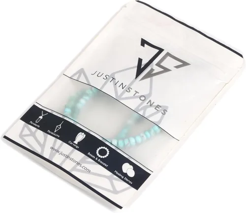 Vista 4 de Larimar natural Rondelle - Cuentas sueltas de 15 pulgadas para hacer joyas de bricolaje