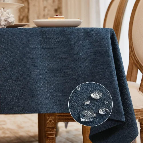 Vista 40 de BALCÓN & FALCON Mantel rectangular impermeable aguacate 70 x 55 pulgadas