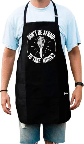 Vista 9 de ApronMen - Delantal de barbacoa ajustable para hombre, talla única