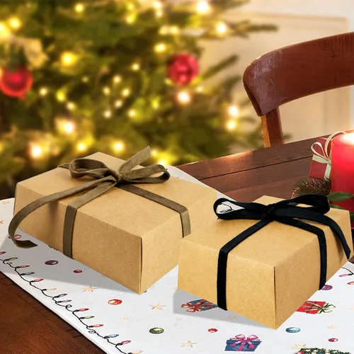 Vista 6 de Cinta de terciopelo de doble cara de 3/8 pulgadas, 10 yardas de cinta de terciopelo para decoración de coronas de Navidad, envoltura de regalos Camel