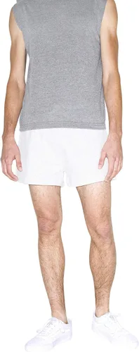 Vista 2 de American Apparel California - Pantalones cortos de forro polar retro para hombre