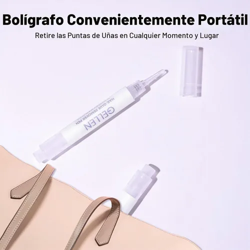 Vista 8 de Gellen Removedor de pegamento de uñas, removedor de pegamento de uñas para uñas a presión, 2 unidades de removedor de pegamento de gel sin acetona 2