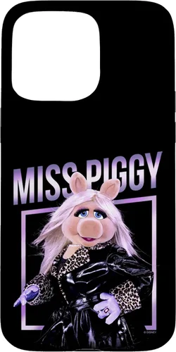 Vista 28 de Funda para iPhone 16 Disney The Muppets Miss Piggy Glam Retrato