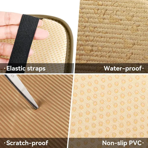 Vista 3 de Amiss Almohadilla para Consola Central de Automóvil, Funda Universal Impermeable para Caja de Asiento de Reposabrazos de Automóvil, Accesorios