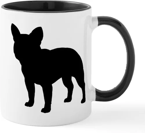 Vista 42 de CafePress French Bulldog Mug 11 oz (325 ml) Ceramic Coffee Mug
