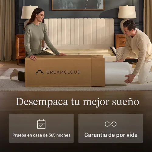 Vista 5 de DreamCloud Classic - Colchón individual de 12 pulgadas, espuma viscoelástica, sensación extra firme