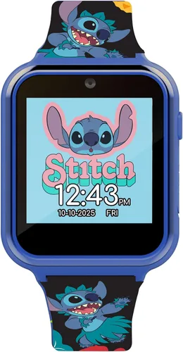 Vista 2 de Accutime Lilo and Stitch - Reloj inteligente interactivo Stitch Luau Hula para niños
