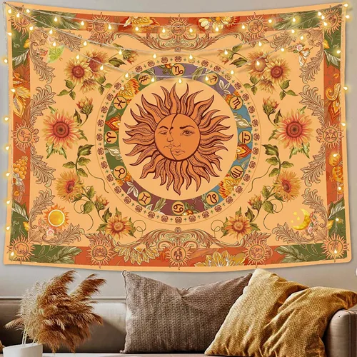 Vista 27 de Accnicc - Tapices Boho de Sol y Luna10127AXS