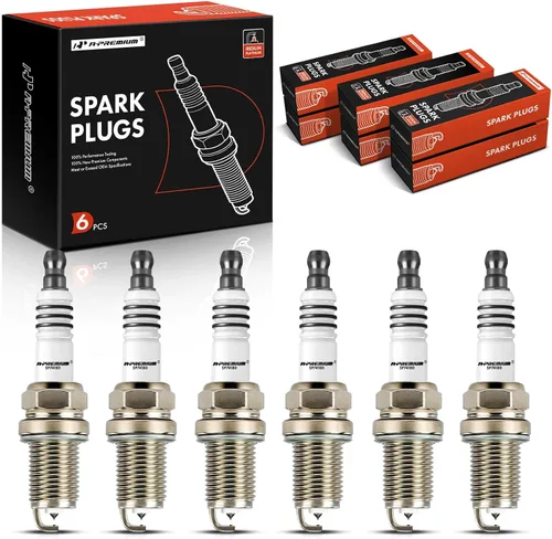 Vista 10 de A-Premium Iridium Platinum Bujías compatibles con Suzuki SX4 2007-2009, Aerio 2002-2007, Vitara 2000-2003 y Chevrolet Tracker 2001-2003, 2.0L 2.3L