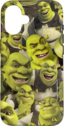 Vista 32 de Shrek Carcasa de caras de tiro grupal para iPhone 17
