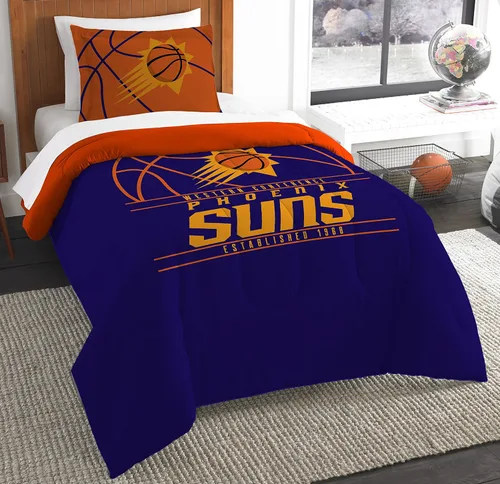 Vista 42 de Northwest NBA Unisex-Adult Comforter and Sham Set Golpe inverso