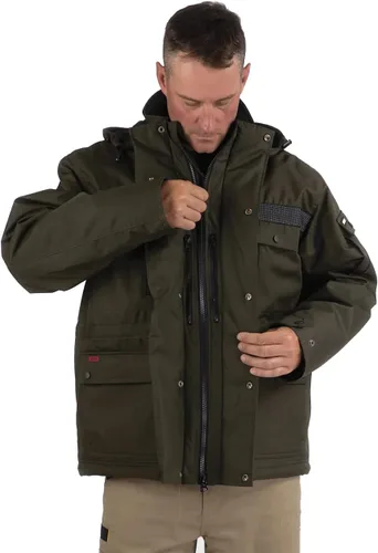 Vista 6 de Cat Men's Big and Tall Heavy Insulated Parka (Regular and Big & Tall Sizes)