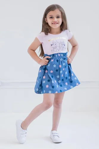 Vista 4 de Bluey Vestido de bingo para niñas pequeñas a niños pequeños