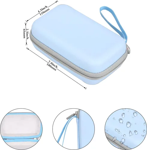 Vista 6 de Mchoi Funda rígida adecuada para cámara VTech Kidizoom Duo/Duo DX/Duo Deluxe/Twist/Pix/Pix Plus Selfie, impermeable, a prueba de golpes, para niños