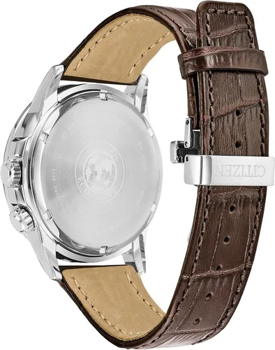 Vista 3 de Citizen Men's Eco-Drive Calendrier Classic Watch, 12/24 Hour Time, 3-Hand Day and Date, Chronograph, Luminous Hands