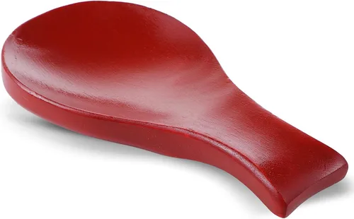 Vista 9 de Patelai Soporte para cucharas de madera de acacia para estufa, soporte de bambú para soporte de espátula para cocina, soporte para cuchara