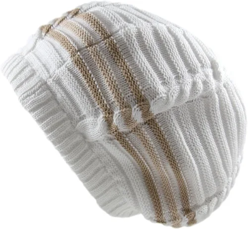 Vista 38 de RW Gorro de punto acanalado clásico Rasta 100% algodón
