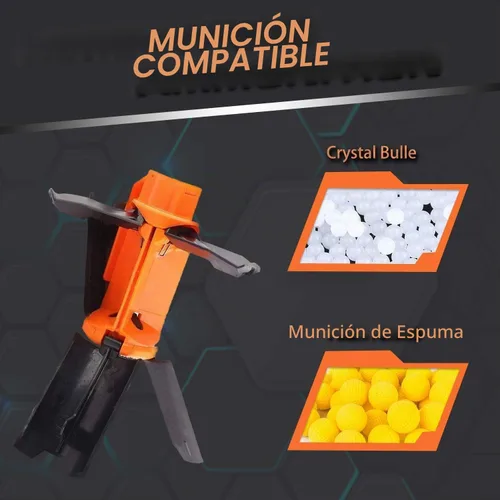 Vista 3 de Ruibytree Juguete táctico de plástico para CS Nerf Rival Battle Game, Strike Games (1 paquetes) Battle Game Design, Pull Pin & Impact Action