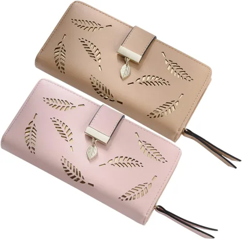 Vista 9 de EXCEART 6 Pcs Buckle Wallet Womans Purse Clutch Purses for Women Multifunctional Wallet Multifunction Wallet Multi Functional Wallet Women Wallet