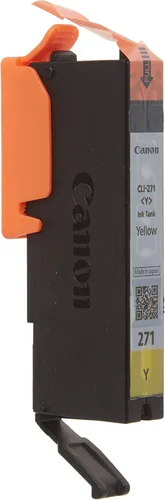 Vista 2 de Canon CLI-271 Amarillo compatible con impresoras TS5020, TS6020, TS8020, TS9020 (paquete de 2)