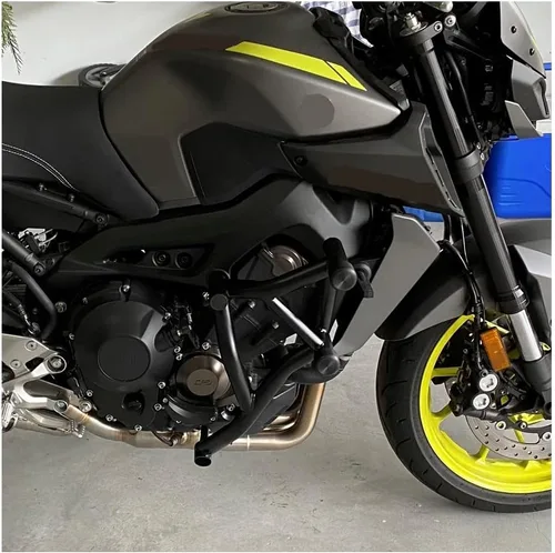 Vista 3 de Motocicleta de acero carretera motor guardia Crash Bar Crashbar marco protector de caída para Ya.maha MT FZ 09 FZ-09 MT-09 Tracer 900 MT09 FZ09