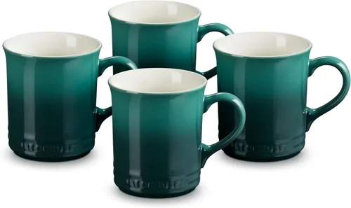 Vista 25 de Le Creuset - Taza de cerámica Vancouver, 14 onzas, alcachofa