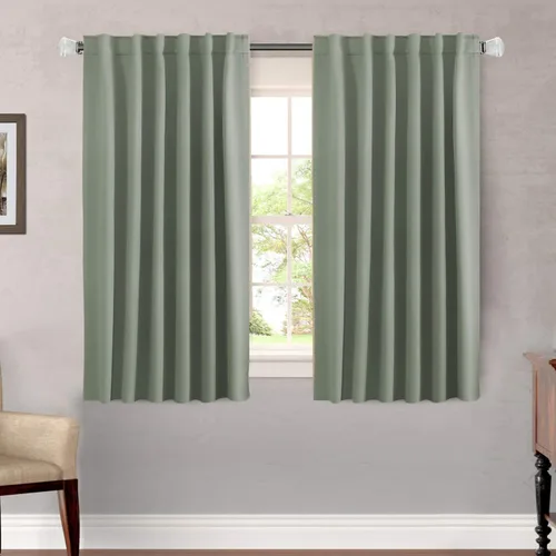 Vista 89 de H.VERSAILTEX Cortinas Opacas con Aislamiento Térmico, Paneles de Tratamiento de Ventanas que Oscurecen la Habitación, Cortinas Opacas para Sala