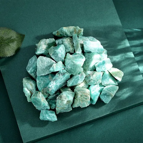 Vista 18 de QINJIEJIE Varias piedras de cristal en bruto 10 colores piedras de cristal curativas 1" piedras preciosas grandes a granel para voltear, cabinas