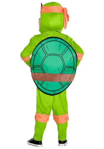 Vista 2 de Disfraz Infantil TMNT Michelangelo Multicolor