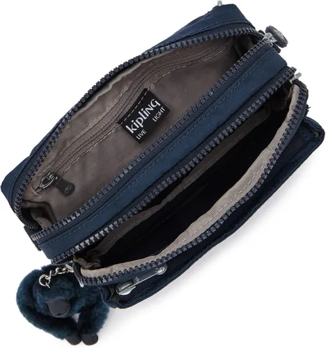 Vista 3 de Kipling Abanu Mini bandolera convertible 2 en 1 para mujer, BLUE BLEU 2, S